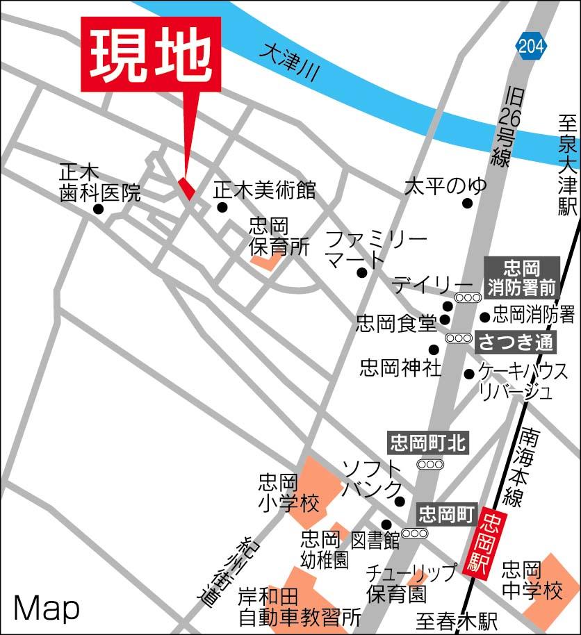 Other. Local guide map