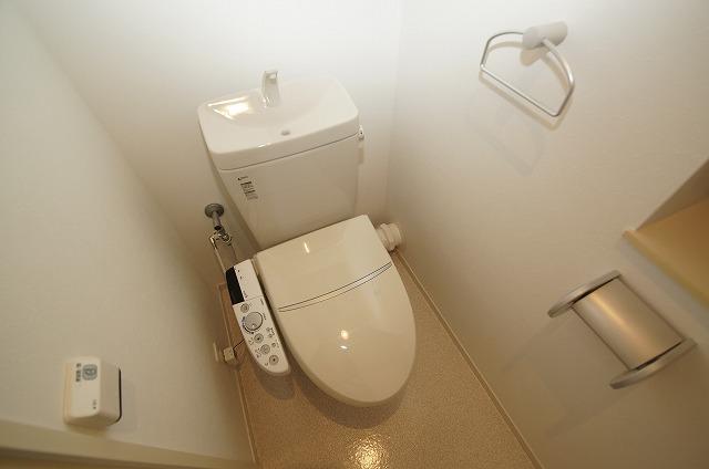 Toilet. Warm water washing toilet seat
