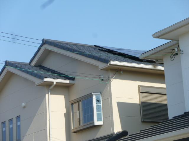 Model house photo. Also features ENE-FARM × solar power! !
