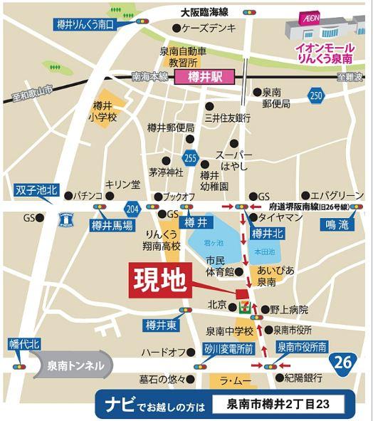 Local guide map