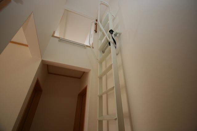 Other introspection. Stairs to the loft