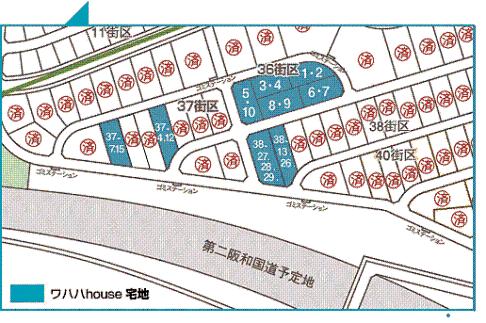 Local guide map. This selling compartment (Wahaha house residential land)