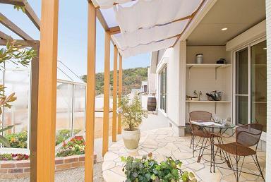 Building plan example (Perth ・ Introspection). Dream come true in the 100 square meters more than the site. Enjoy the gardening of the wife of the hobby in the eye