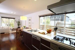 Model house photo. Likely Konase fun even daily if so bright Kitchen Cooking.