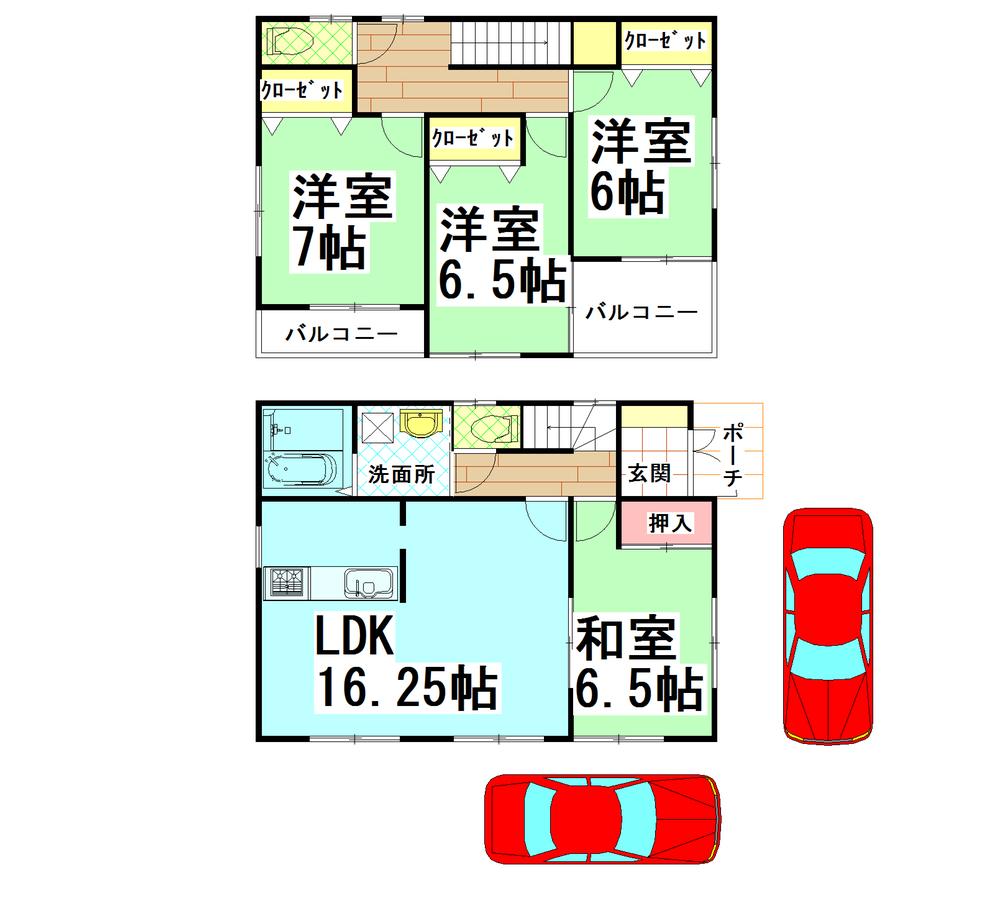 Non-living room. ( 2 Building) Rendering