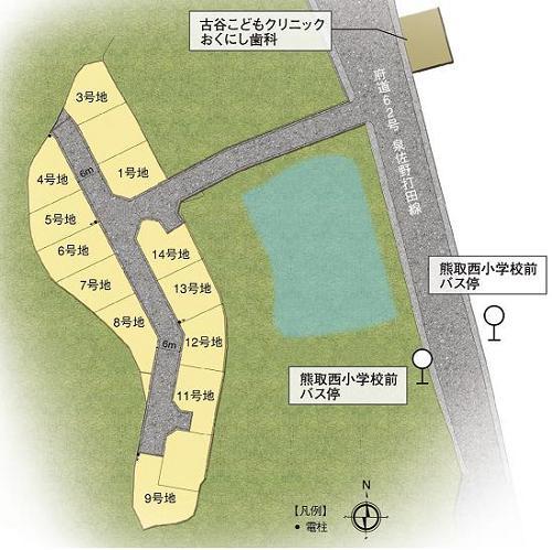 Compartment figure. Land price - building conditional residential land all 14 compartments