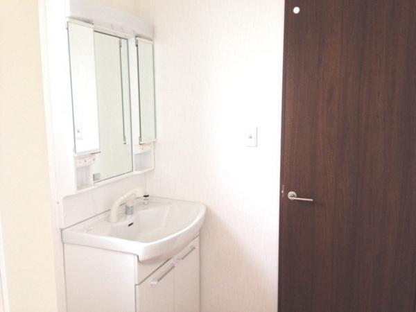 Wash basin, toilet. Smooth dressing in the wash basin shower