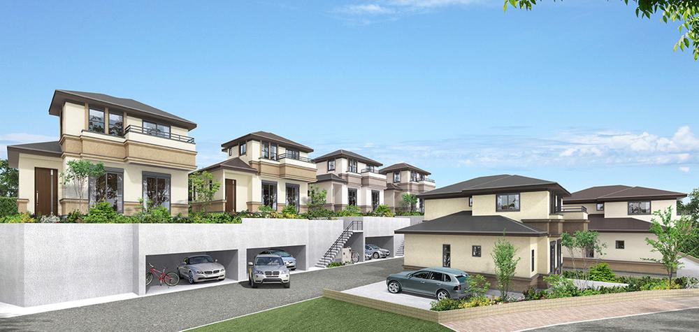 Rendering (appearance). Cityscape Rendering.