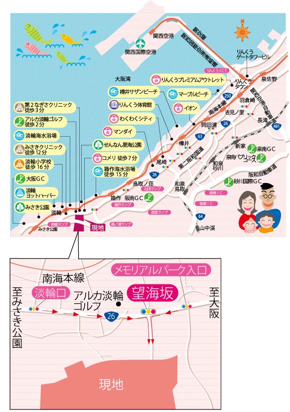Local guide map