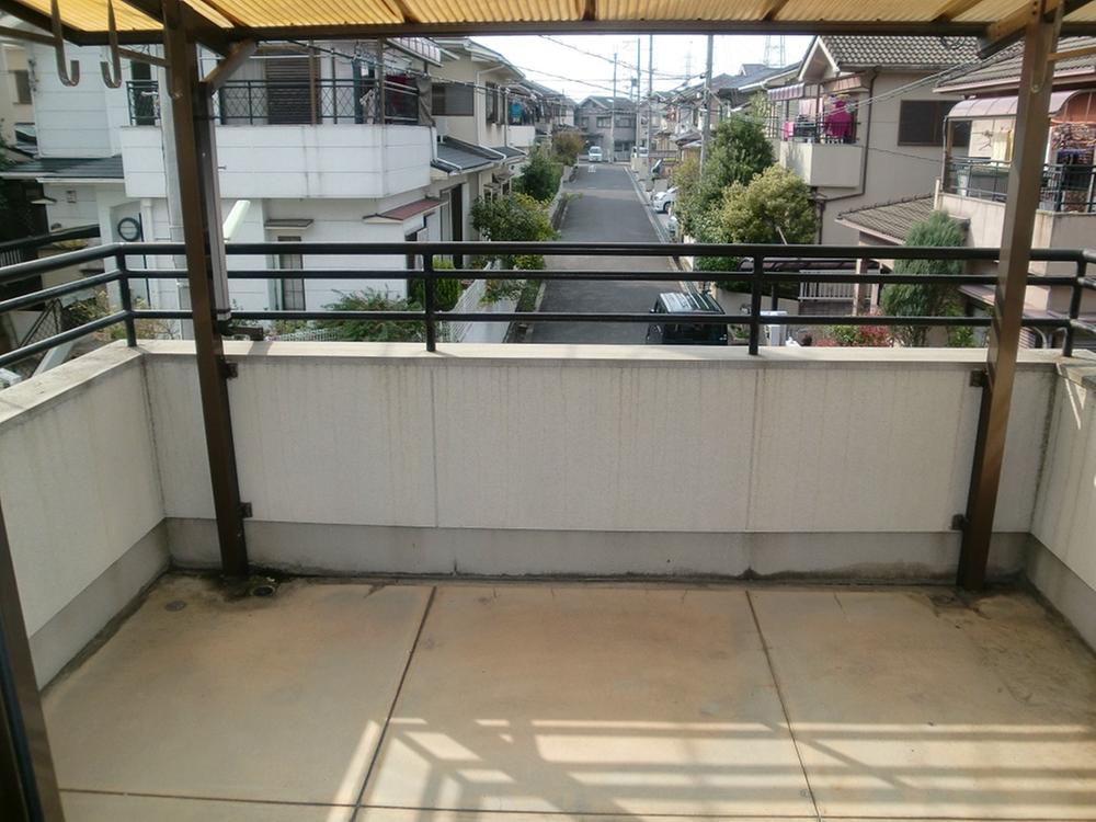 Balcony. South-facing spacious balcony of