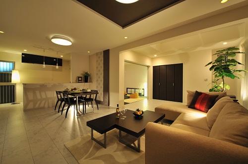 Building plan example (introspection photo). Our construction cases