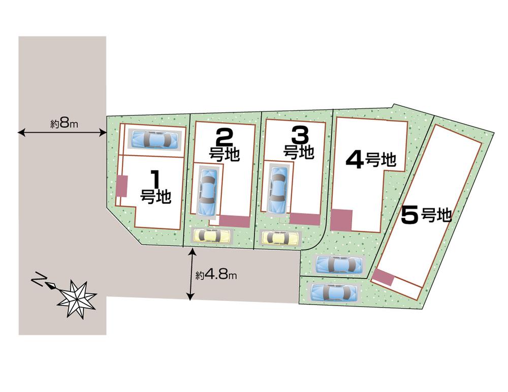 The entire compartment Figure. The remaining 3 compartment! There corner lot!