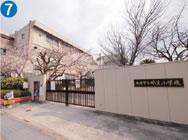 Primary school. Ajisei until elementary school 420m