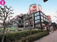 Shopping centre. Until Atrium south Settsu 900m Okuwa ・ Joshin, etc.