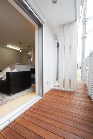 Building plan example (introspection photo). Model Room (Terrace)