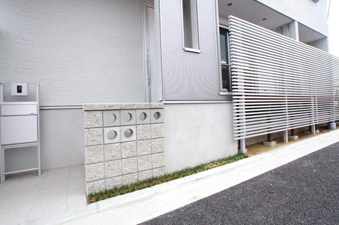 Building plan example (introspection photo). Model Room (Exterior construction)