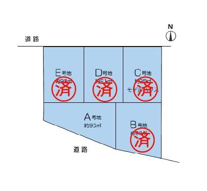 Compartment figure. 29,800,000 yen, 4LDK, Land area 96.71 sq m , Building area 93.65 sq m site (May 2013) Shooting