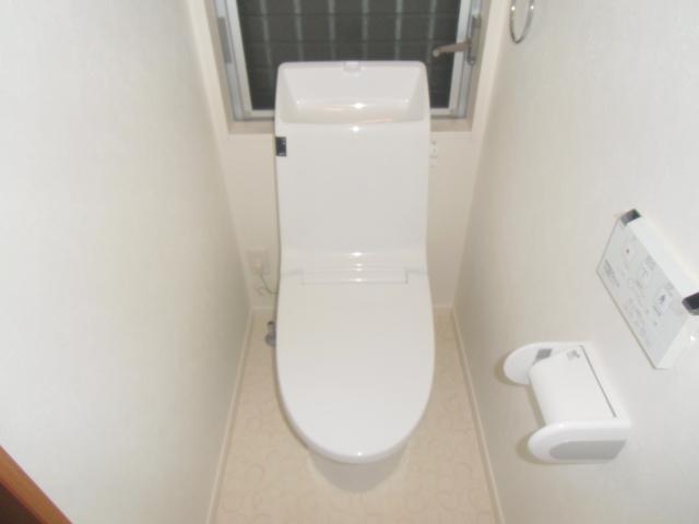 Toilet. High-function toilet There toilet two places