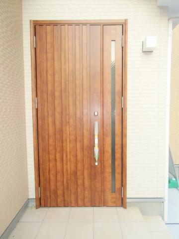 Entrance. It is the entrance door