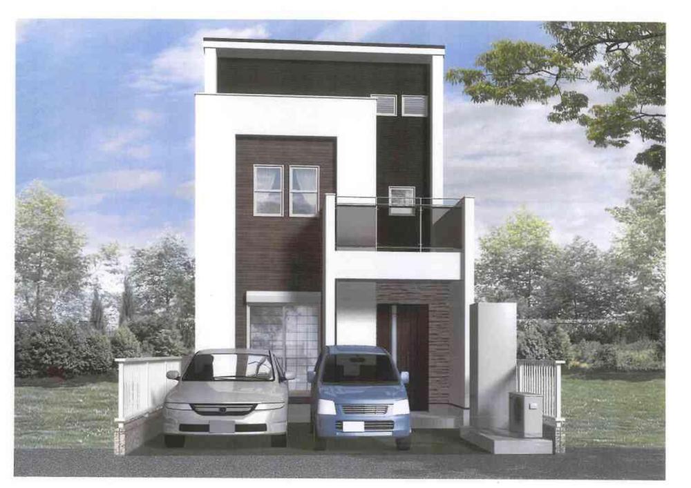 Other building plan example. Stylish appearance