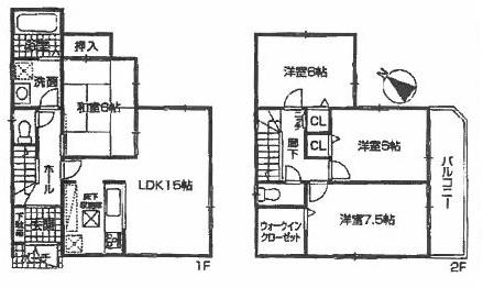 Floor plan. (No. 7 locations), Price 31,800,000 yen, 4LDK, Land area 112.64 sq m , Building area 94.77 sq m