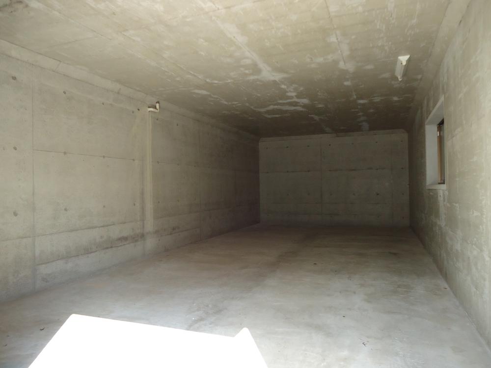 Parking lot. Two parking can be a broad garage