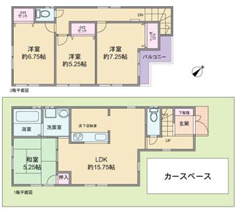 Floor plan. (No. 1 point), Price 33,800,000 yen, 4LDK, Land area 88.7 sq m , Building area 93.96 sq m