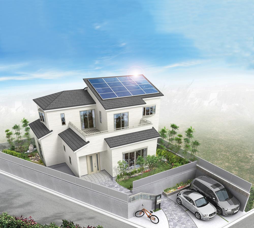 Local land photo. image Building plan example building price 24,560,000 yen, Building area 154.71 sq m