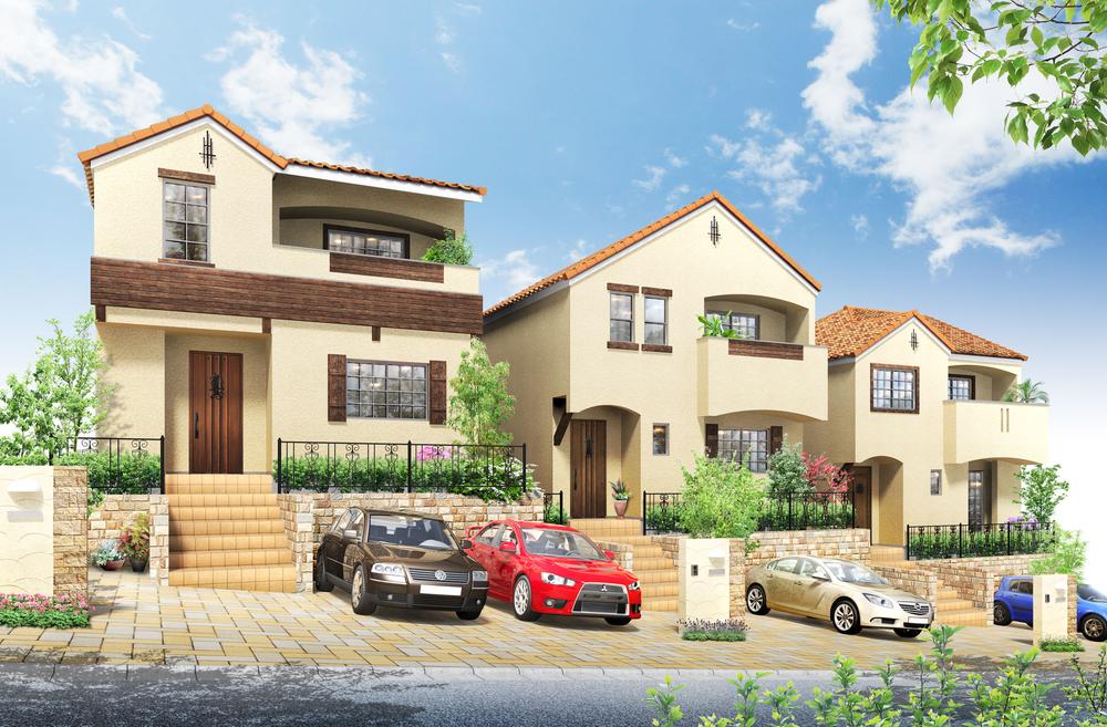 Building plan example (Perth ・ appearance). Building image