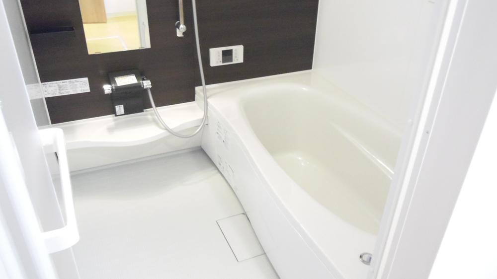 Bathroom. Brand new bathroom is a good feeling.