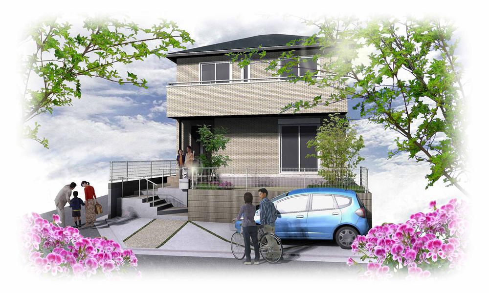 Building plan example (Perth ・ Introspection). 9-10 No. land reference plan Perth