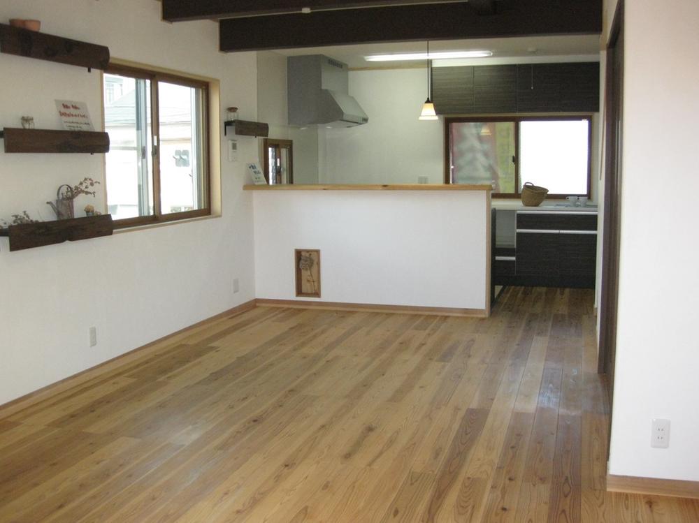 Living. It is living the warmth of the wood is felt