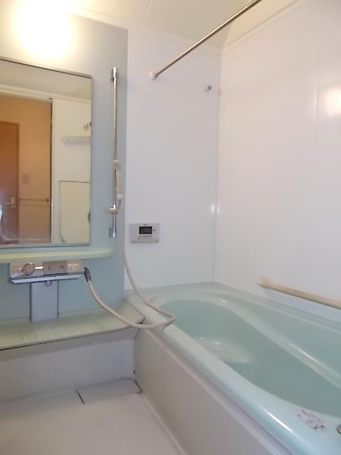 Bathroom. Let's heal the fatigue of the day with a large bathroom