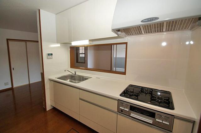 Kitchen. Cross re-covered settled System kitchen had made already