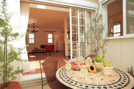 Building plan example (introspection photo). living ・ Dining and integrated available terrace space (our enforcement example)