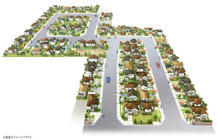 Other. Hagoromo Town spread to the future! ( ※ Cityscape image illustrations)