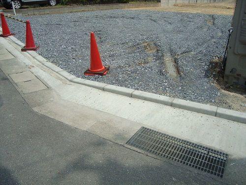 Local land photo.  ・ Land about 47.26 square meters ・ All four sections of the subdivision ・ Good per sun per south village roads and waterways ・ The first kind low-rise exclusive residential area ・ Free design