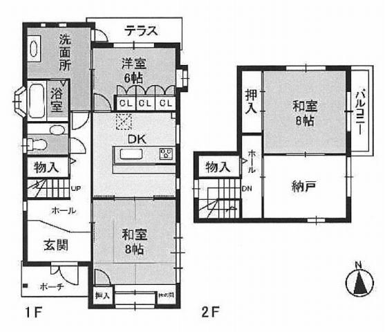 Floor plan. 18.5 million yen, 3LDK, Land area 132.99 sq m , Building area 101.02 sq m