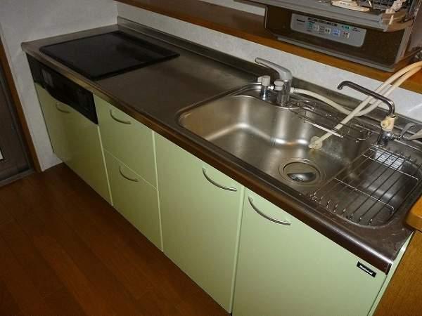 Kitchen. Kitchen of outbuilding