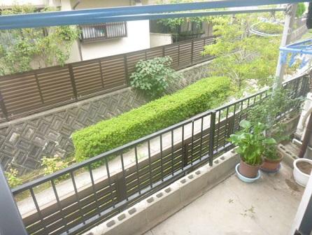 Balcony. The west side is a positive per well per promenade ◎