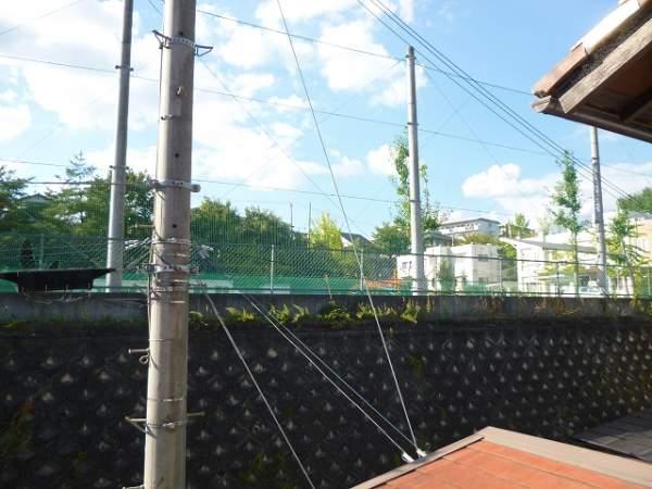 View photos from the dwelling unit. Road opposite is there a feeling of opening in the ground