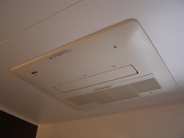 Bathroom. With bathroom dryer