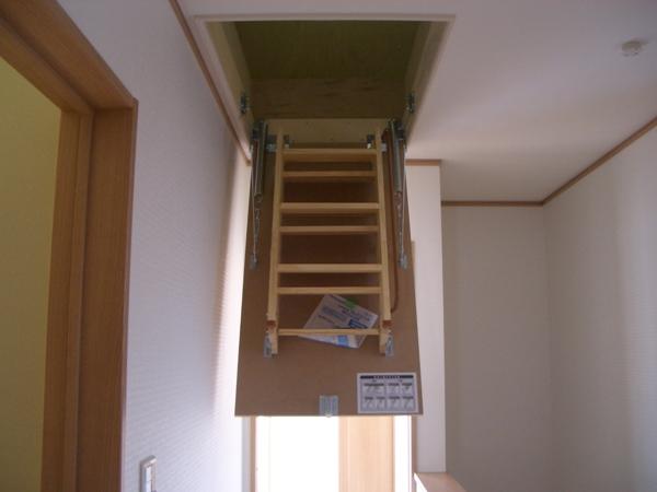 Receipt. Attic with storage