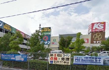 Home center. 1273m to the home center Konan Takatsuki Josai shop