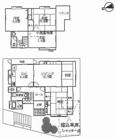 Floor plan. 29,800,000 yen, 6DK, Land area 149 sq m , Building area 120.29 sq m