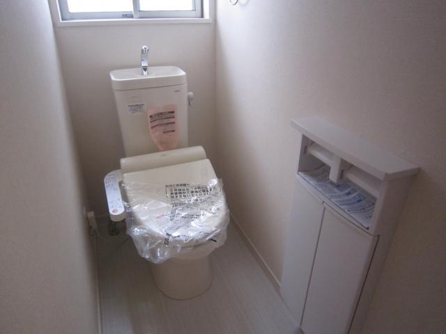 Toilet. Shooting from the room