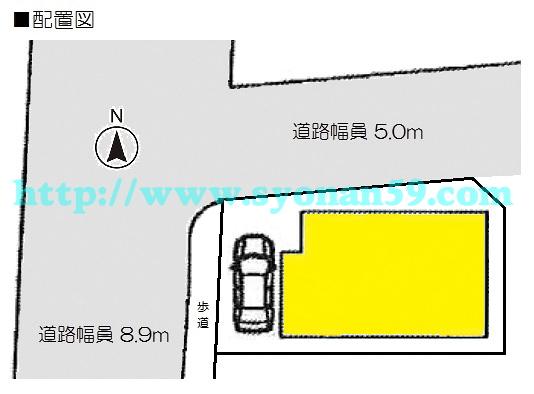 Compartment figure. 26,800,000 yen, 4LDK, Land area 87.55 sq m , Building area 93.56 sq m compartment view
