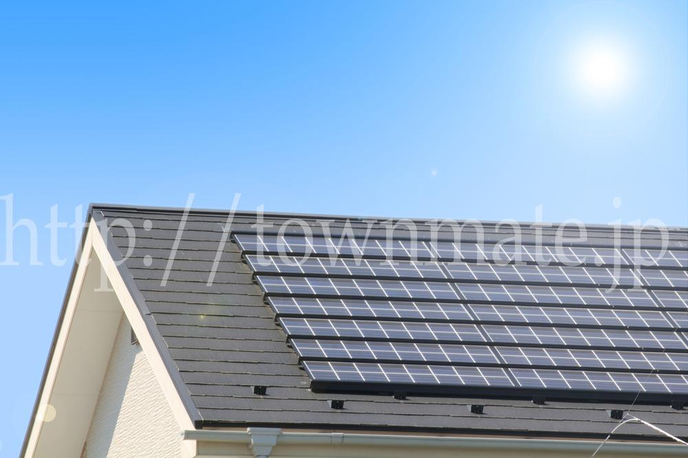 Power generation ・ Hot water equipment. Solar panels image