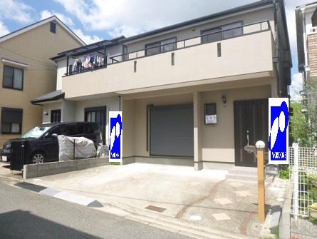 Local appearance photo. Secure the space of two minutes by car! 3LDK of all room 6 quires more leeway! Kitchen is a face-to-face to feel the warmth of the family in the kitchen! This warranty guaranteed two years of peace of mind! 