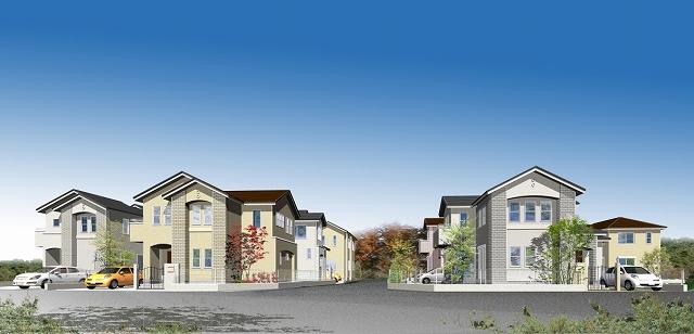 Building plan example (Perth ・ appearance). Image Perth